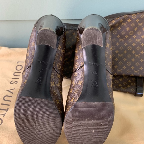 Louis Vuitton Idole knee high boot monogram canvas - Picture 5 of 6